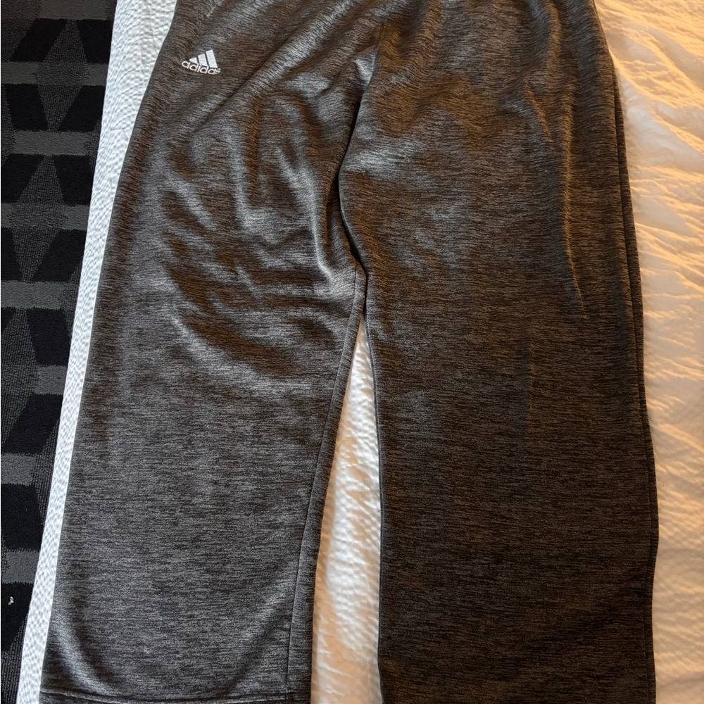 Adidas Mens Dark Gray Sweats